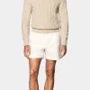 Suitsupply Pulls Col Rond Et Col V*Pull col rond torsadé marron clair