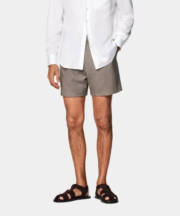 Suitsupply Pantalons*Short Duca taupe