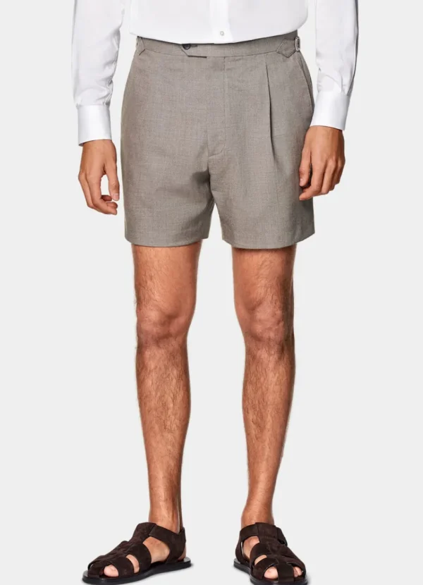 Suitsupply Pantalons*Short Duca taupe