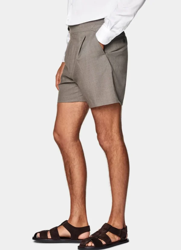 Suitsupply Pantalons*Short Duca taupe