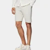 Suitsupply Pantalons*Short Slim Leg sable