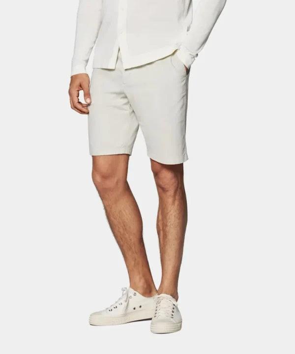 Suitsupply Pantalons*Short Slim Leg sable