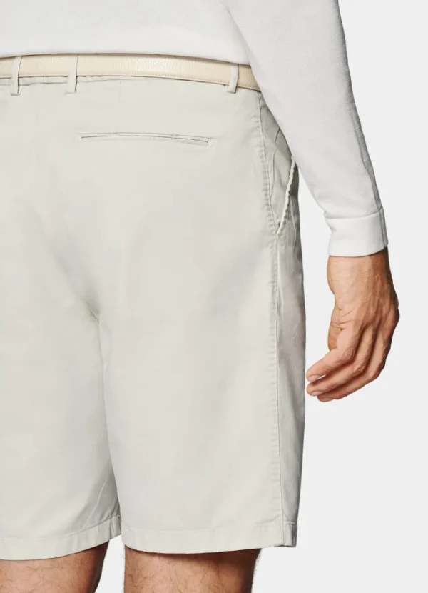 Suitsupply Pantalons*Short Slim Leg sable