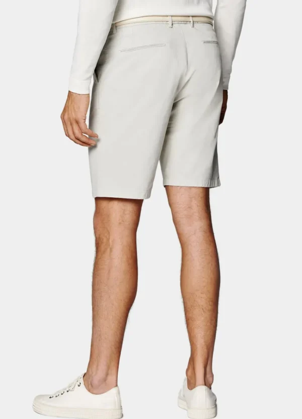 Suitsupply Pantalons*Short Slim Leg sable