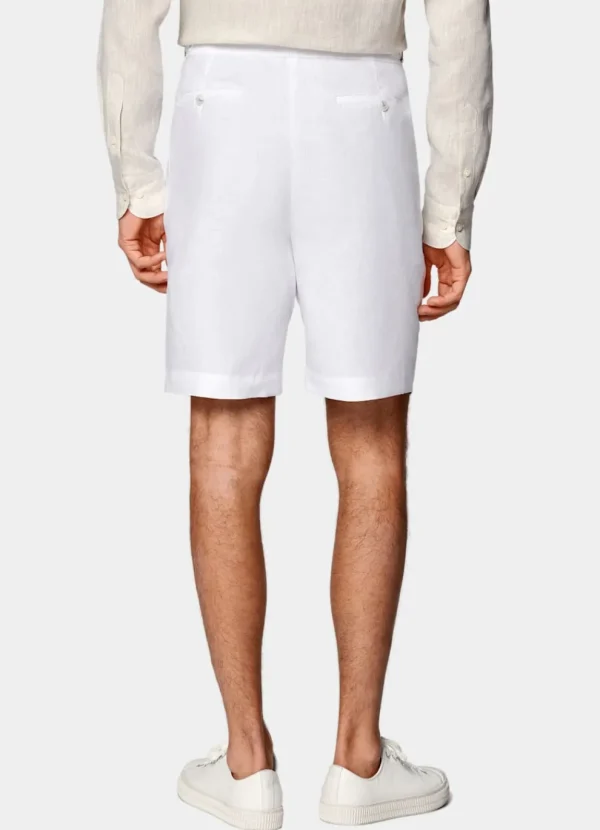 Suitsupply Pantalons*Short Straight Leg blanc