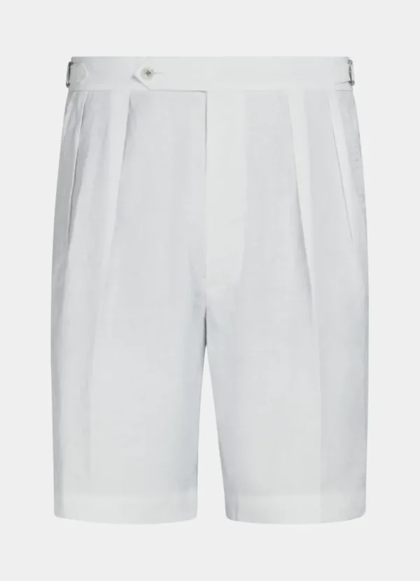 Suitsupply Pantalons*Short Straight Leg blanc