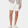 Suitsupply Pantalons*Short Straight Leg blanc cassé