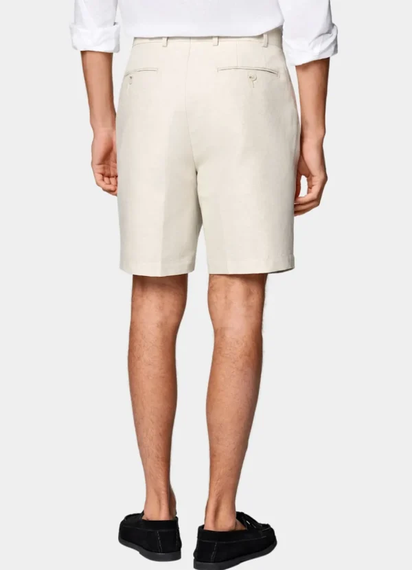 Suitsupply Pantalons*Short Straight Leg sable