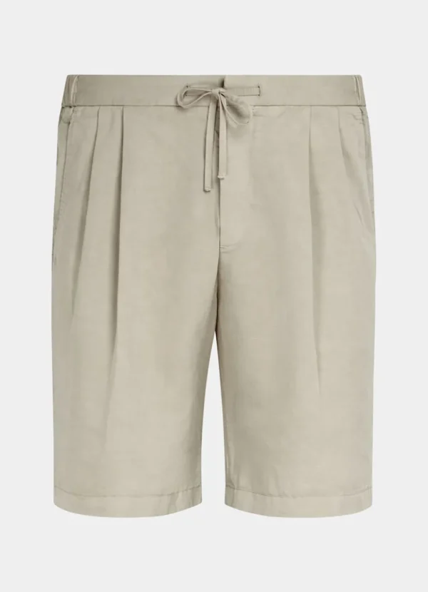 Suitsupply Pantalons*Short Straight Leg sable