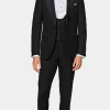 Suitsupply Tenues De Soirée | Smokings*Smoking Lazio trois pièces coupe Tailored noir