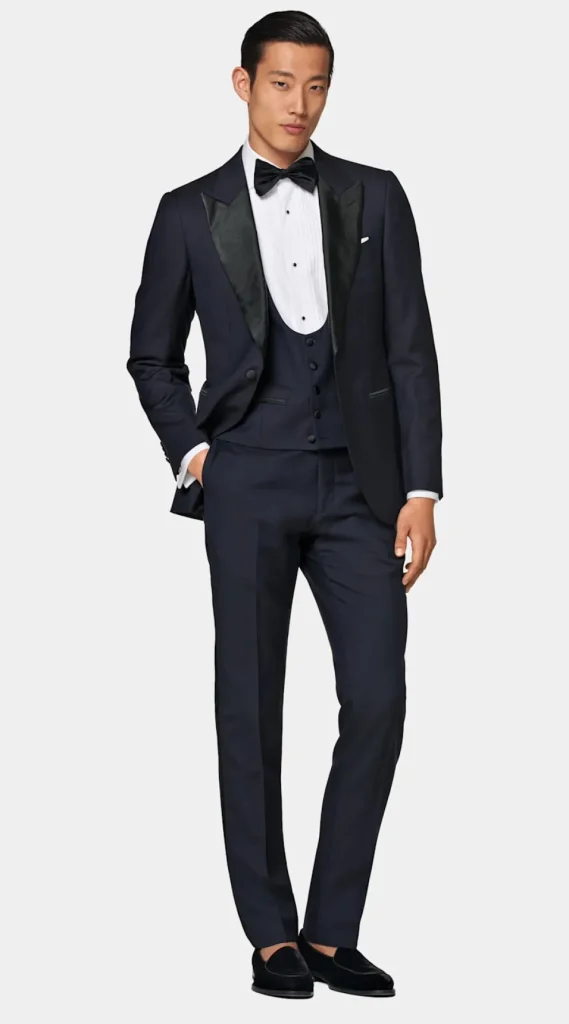 Suitsupply Tenues De Soirée | Smokings*Smoking trois pièces Lazio coupe Tailored bleu marine