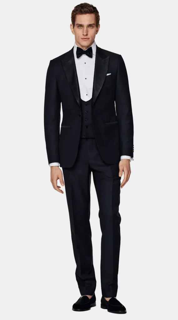 Suitsupply Tenues De Soirée | Smokings*Smoking trois pièces Lazio coupe Tailored bleu marine