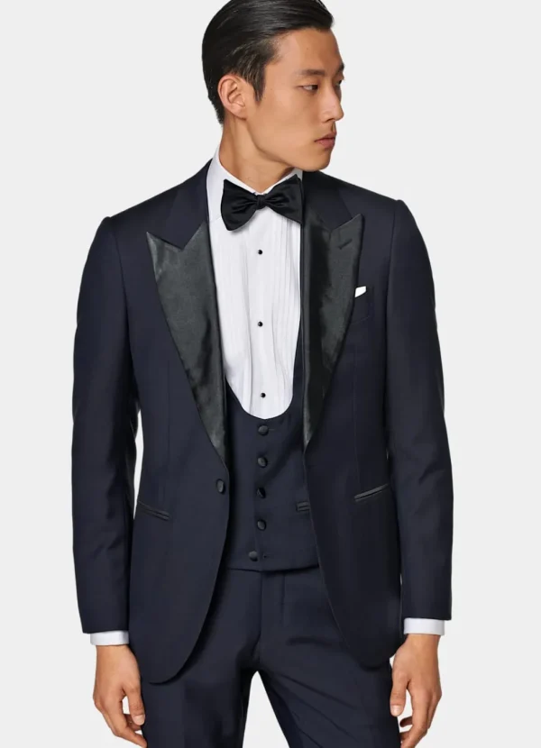 Suitsupply Tenues De Soirée | Smokings*Smoking trois pièces Lazio coupe Tailored bleu marine