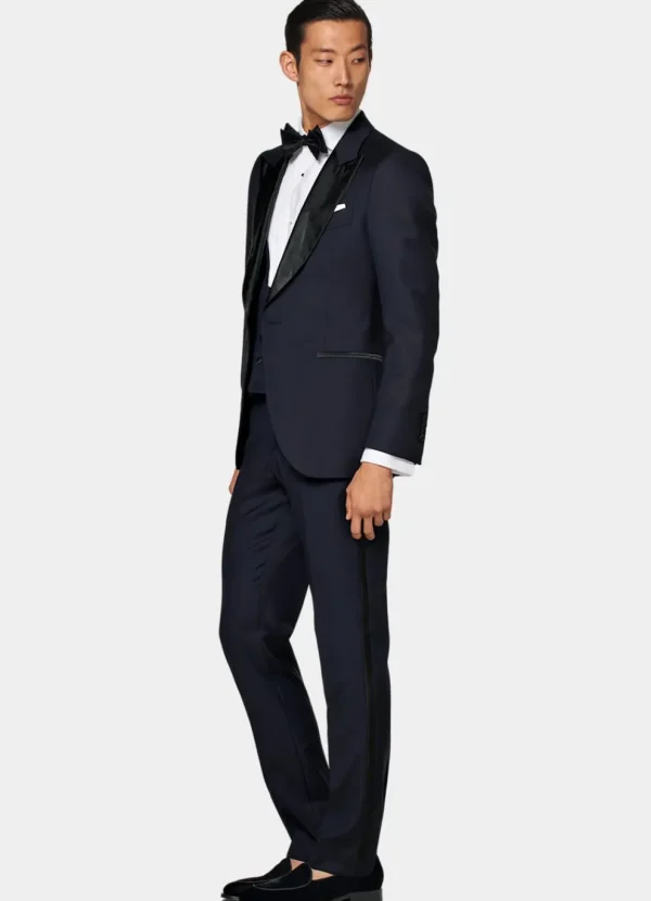 Suitsupply Tenues De Soirée | Smokings*Smoking trois pièces Lazio coupe Tailored bleu marine