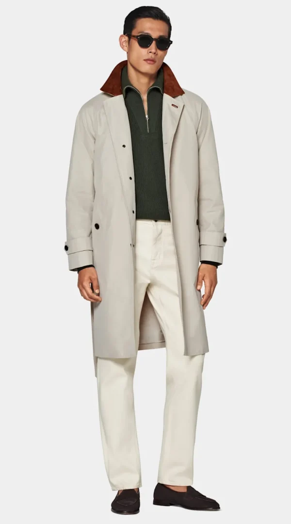 Suitsupply Manteaux*Trench ceinturé sable