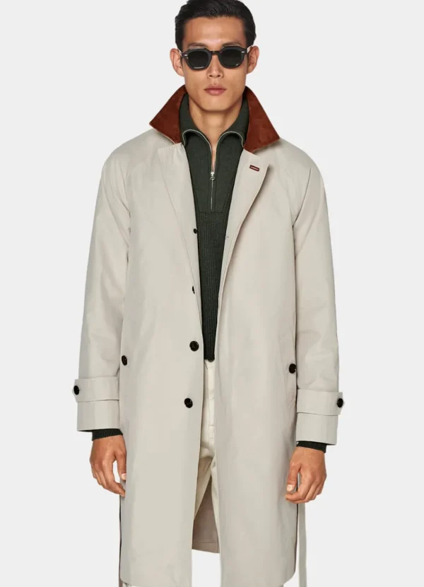 Suitsupply Manteaux*Trench ceinturé sable