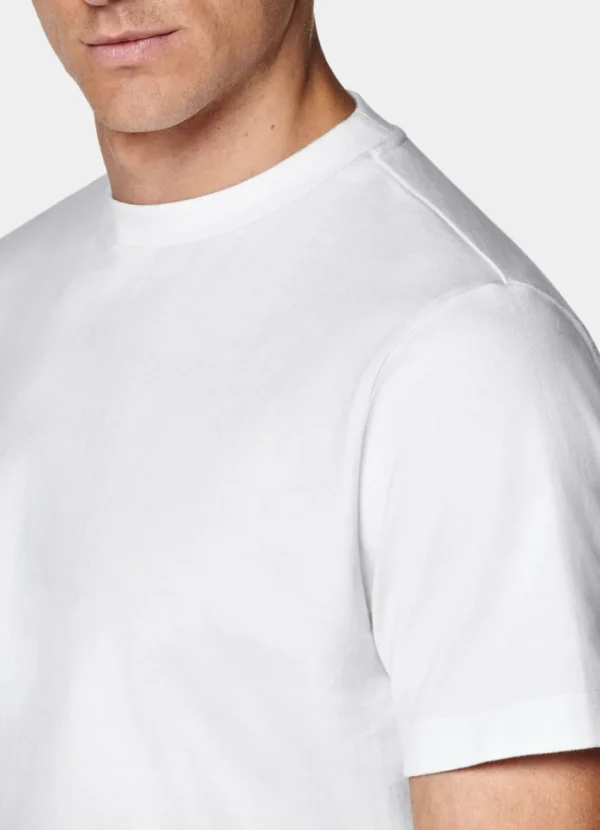 Suitsupply T-Shirts*T-shirt col rond blanc