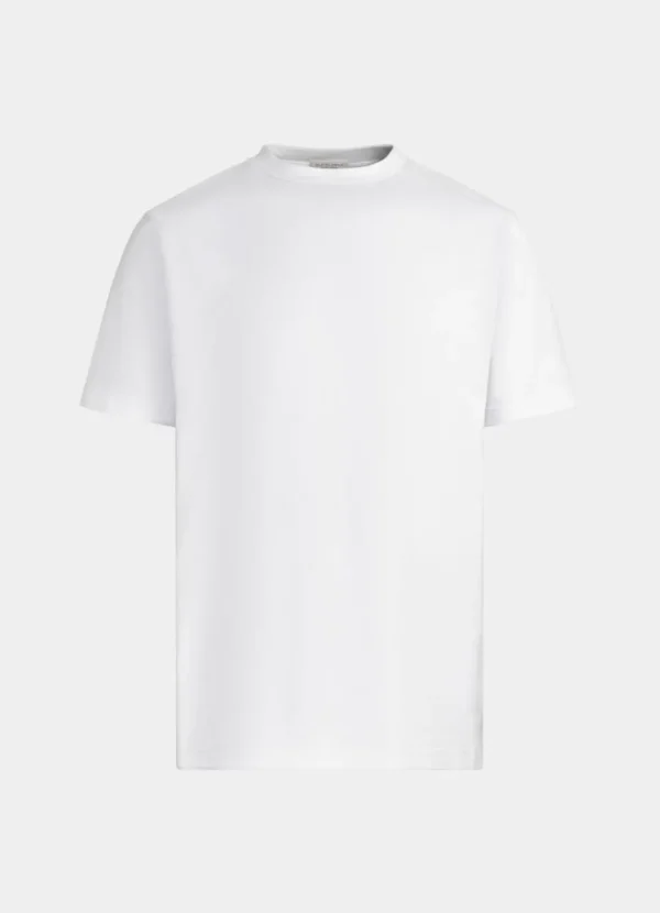 Suitsupply T-Shirts*T-shirt col rond blanc