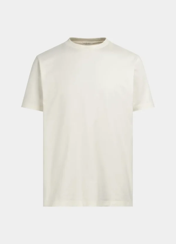 Suitsupply T-Shirts*T-shirt col rond blanc cassé