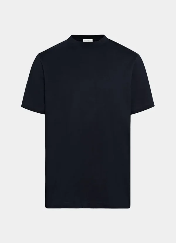 Suitsupply T-Shirts*T-shirt col rond bleu marine