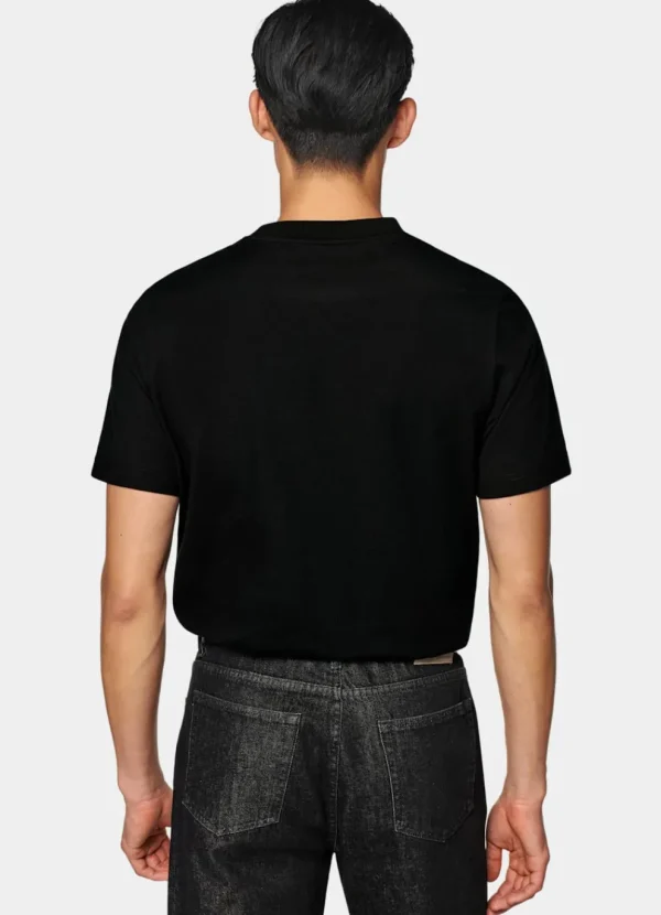 Suitsupply T-Shirts*T-shirt col rond noir