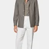 Suitsupply Blazers*Veste chemise coupe Relaxed taupe