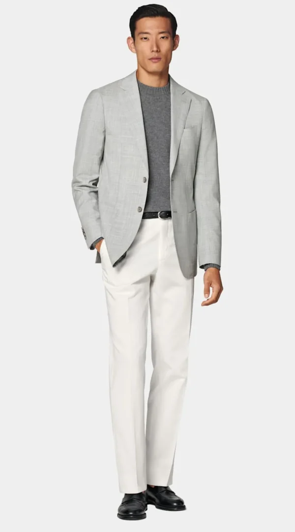 Suitsupply Vestes De Costume*Veste de costume Havana coupe Tailored gris clair