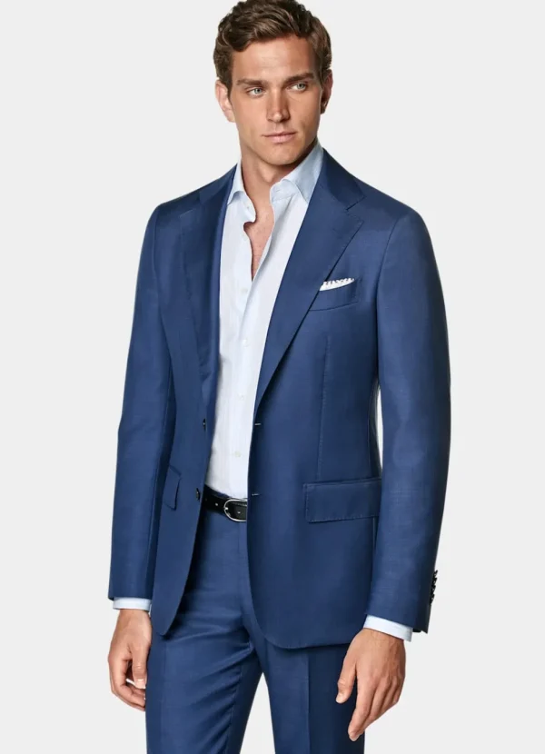 Suitsupply Vestes De Costume*Veste de costume Havana coupe Tailored bleu moyen