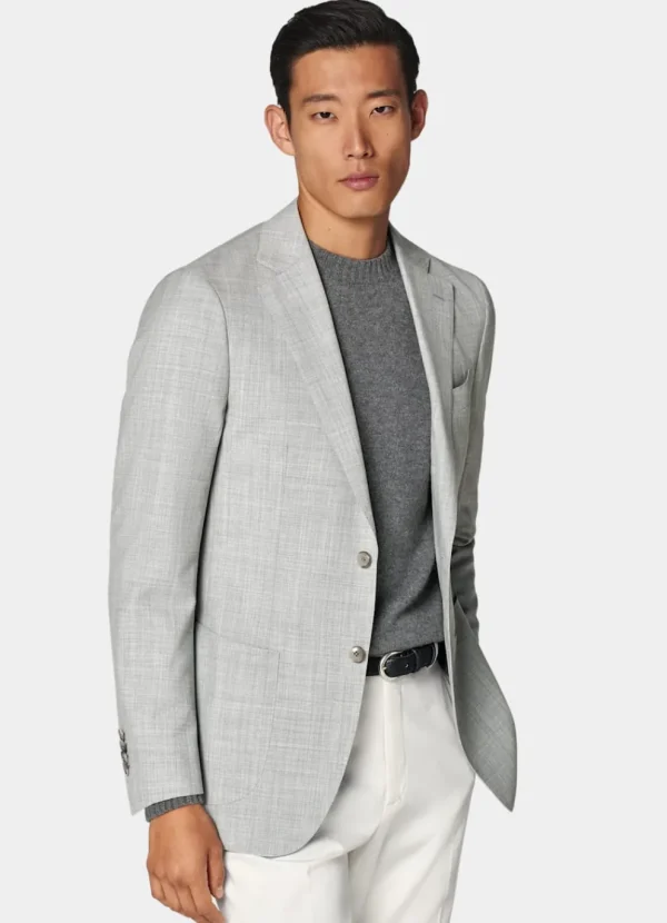 Suitsupply Vestes De Costume*Veste de costume Havana coupe Tailored gris clair