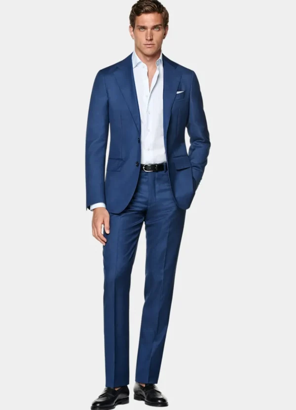 Suitsupply Vestes De Costume*Veste de costume Havana coupe Tailored bleu moyen