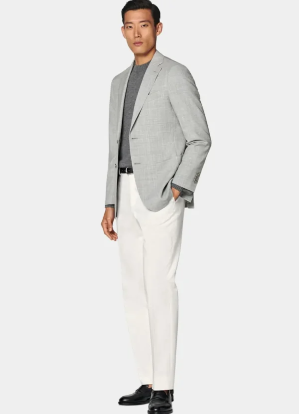 Suitsupply Vestes De Costume*Veste de costume Havana coupe Tailored gris clair