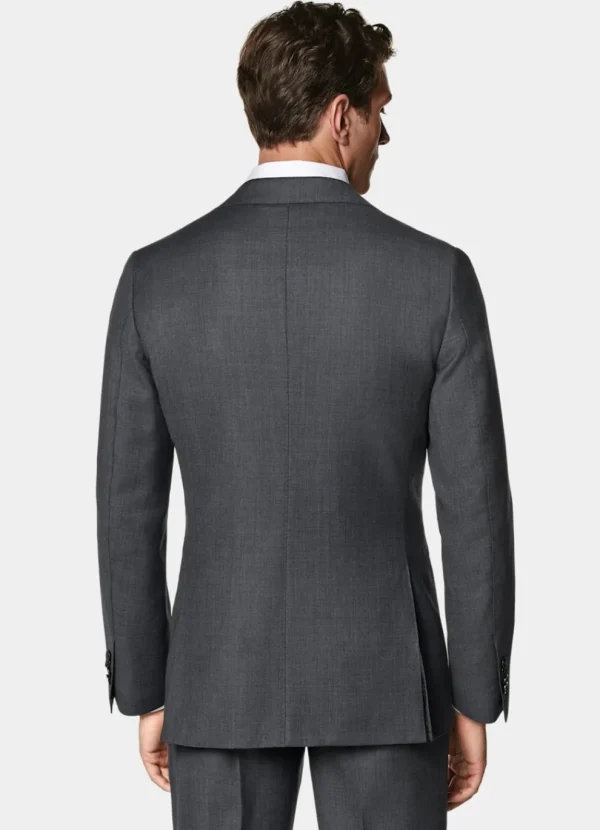 Suitsupply Vestes De Costume*Veste de costume Havana coupe Tailored gris foncé œil-de-perdrix