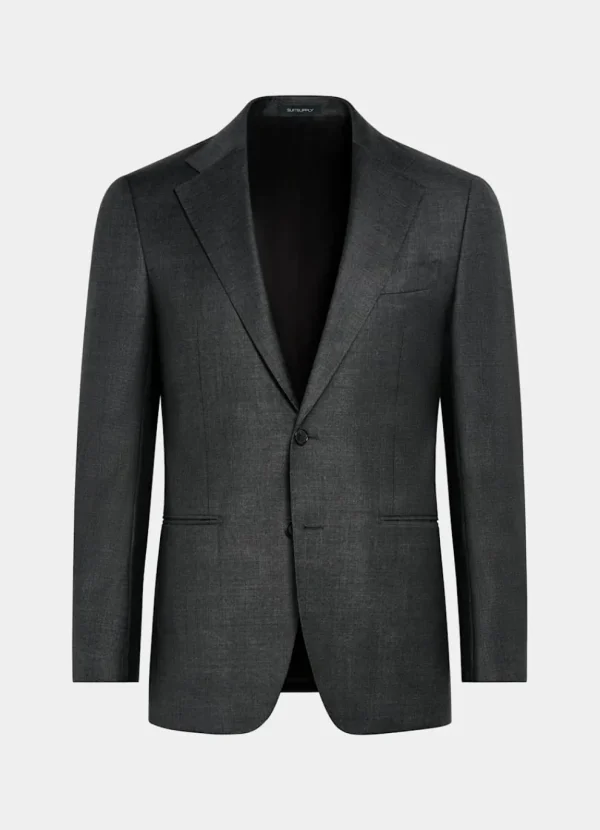 Suitsupply Vestes De Costume*Veste de costume Havana coupe Tailored gris foncé