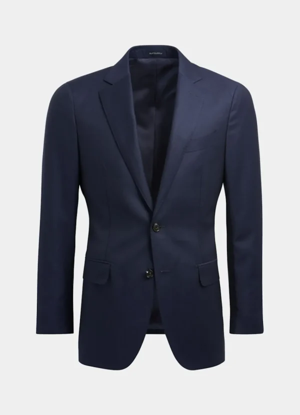 Suitsupply Vestes De Costume*Veste de costume Sienna coupe Tailored bleu marine œil-de-perdrix