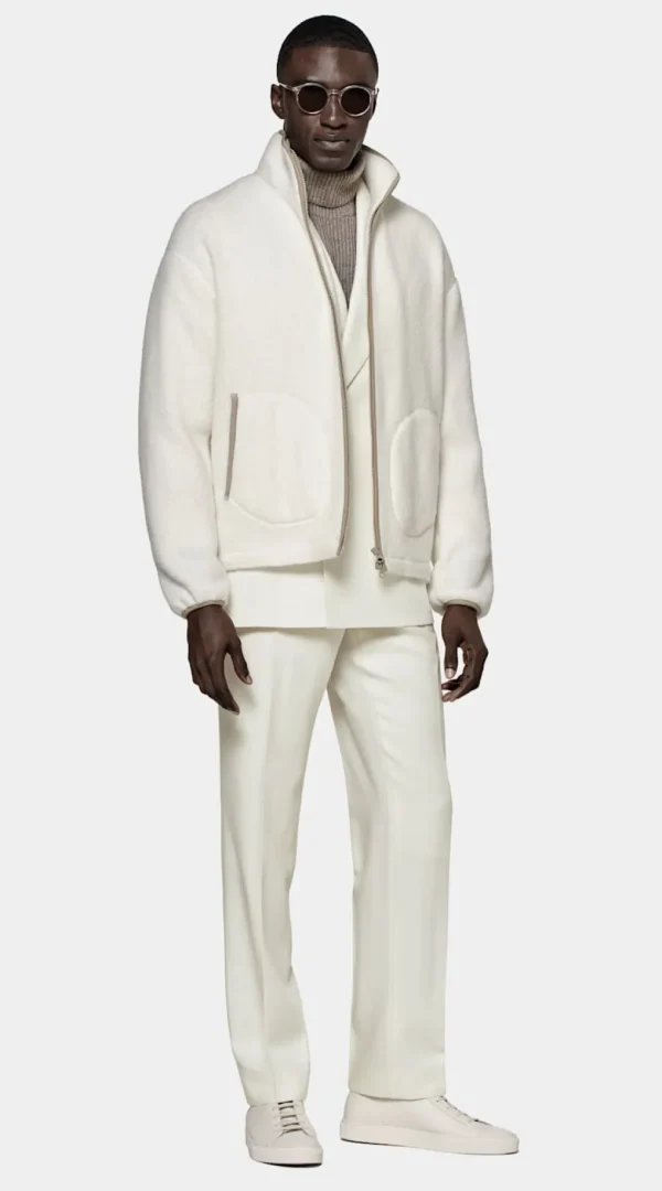 Suitsupply Vestes Décontractées Et Blousons*Veste de randonnée blanc cassé