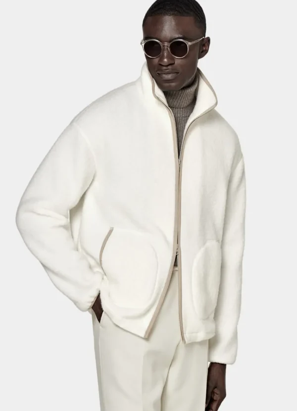 Suitsupply Vestes Décontractées Et Blousons*Veste de randonnée blanc cassé