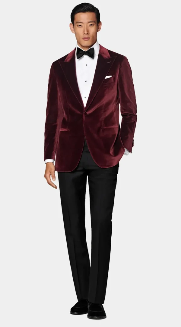 Suitsupply Tenues De Soirée | Vestes De Smoking*Veste de smoking Havana coupe Tailored bordeaux