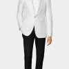 Suitsupply Tenues De Soirée | Vestes De Smoking*Veste de smoking Havana coupe Tailored blanc cassé