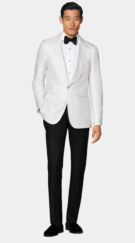 Suitsupply Tenues De Soirée | Vestes De Smoking*Veste de smoking Havana coupe Tailored blanc cassé