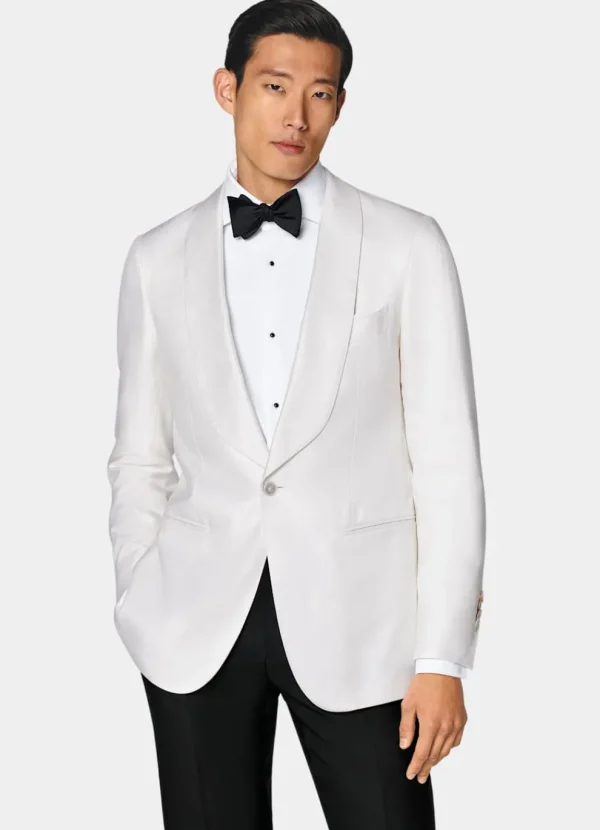 Suitsupply Tenues De Soirée | Vestes De Smoking*Veste de smoking Havana coupe Tailored blanc cassé