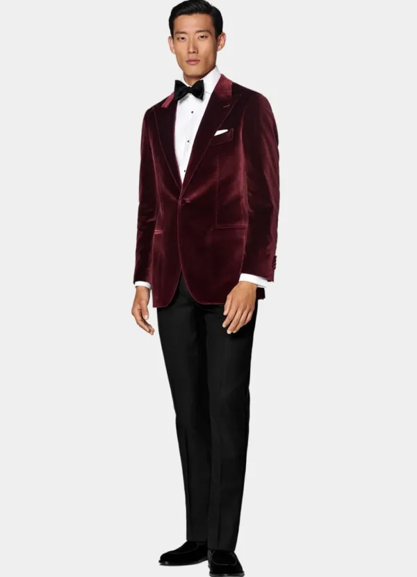 Suitsupply Tenues De Soirée | Vestes De Smoking*Veste de smoking Havana coupe Tailored bordeaux