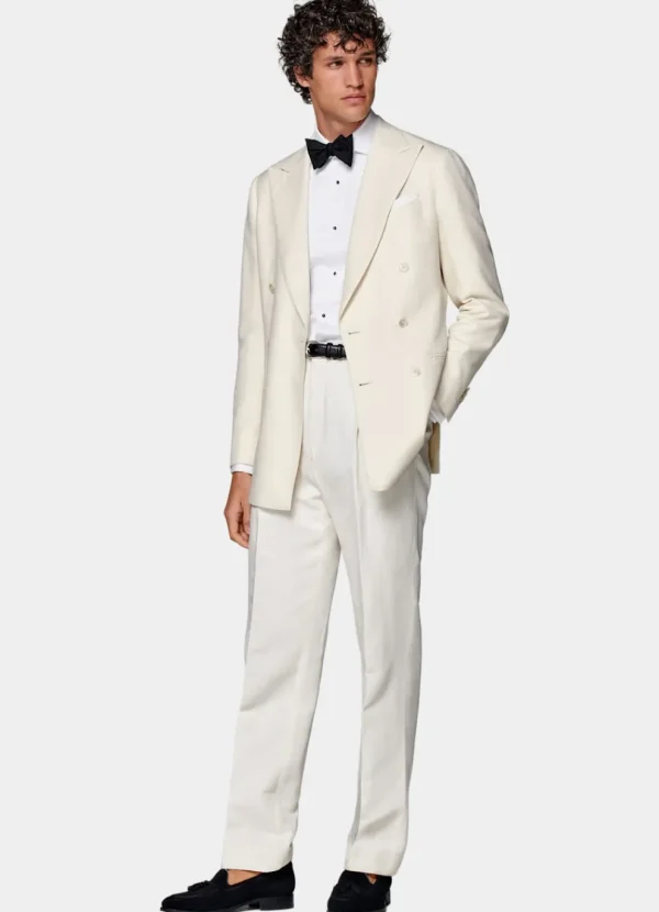 Suitsupply Tenues De Soirée | Vestes De Smoking*Veste de smoking Havana coupe Tailored blanc cassé