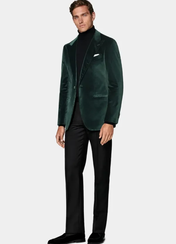 Suitsupply Tenues De Soirée | Vestes De Smoking*Veste de smoking Havana coupe Tailored vert foncé