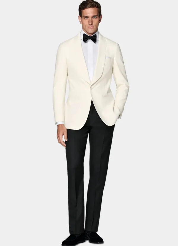 Suitsupply Tenues De Soirée | Vestes De Smoking*Veste de smoking Havana coupe Tailored blanc cassé