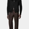 Suitsupply Vestes Sans Manches*Veste sans manches zippée noire