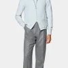 Suitsupply Vestes Sans Manches*Veste sans manches zippée bleu clair